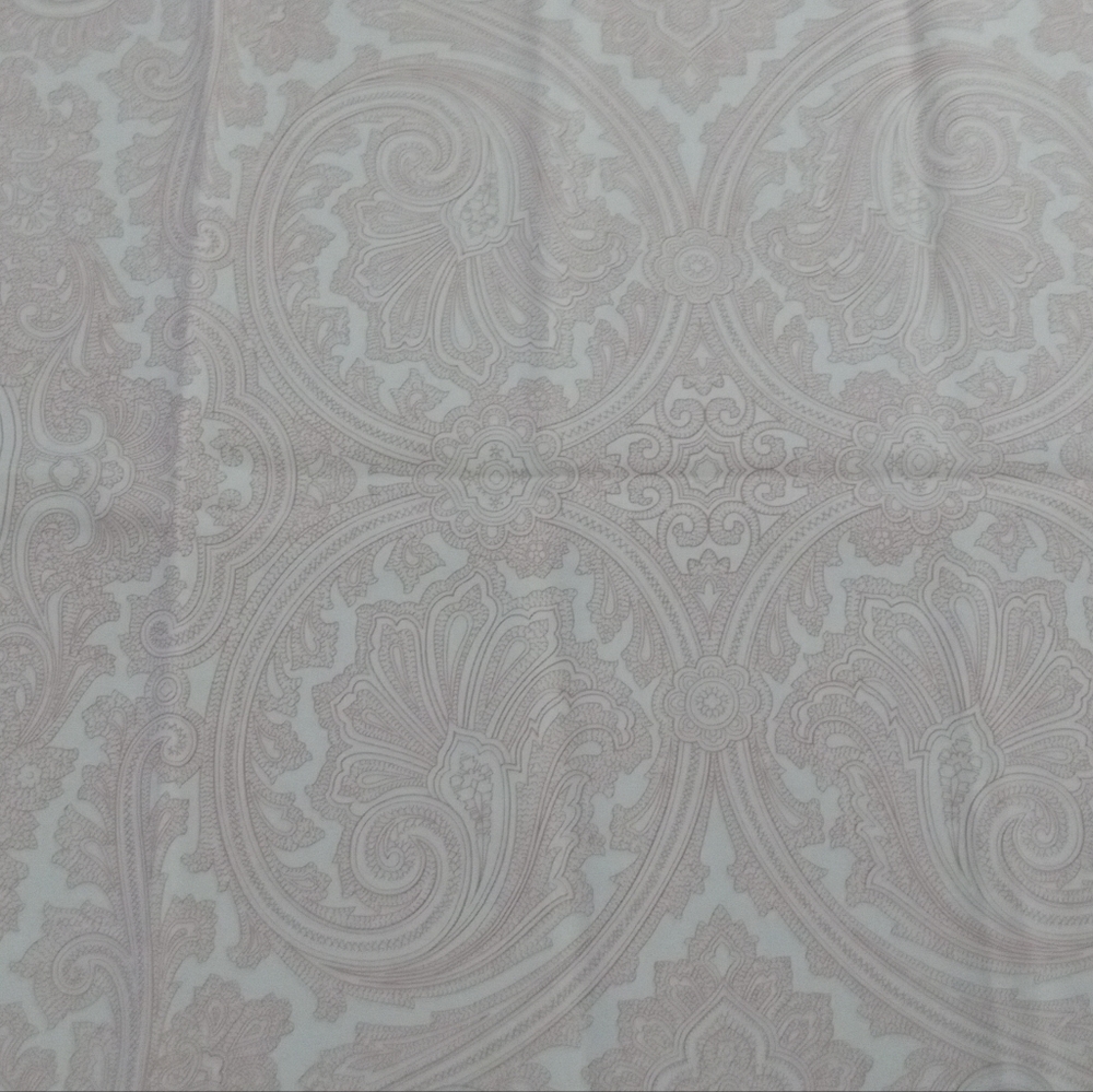 Ralph Lauren King Pillowcase Beige Red Paisley - Picture 5 of 12